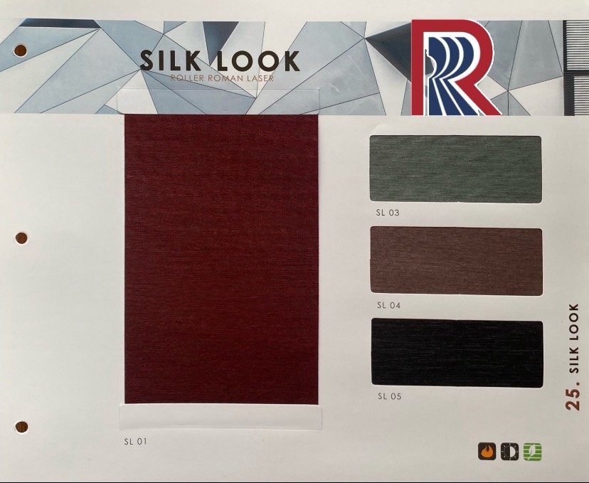 Rèm Cầu Vồng Allplus Mã Màu Silk Look