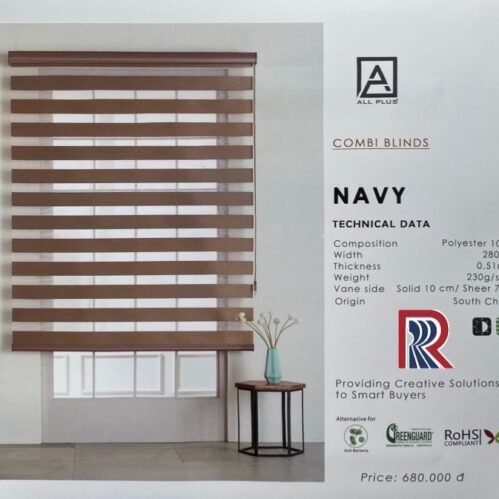 Rèm Cầu Vồng Allplus Navy