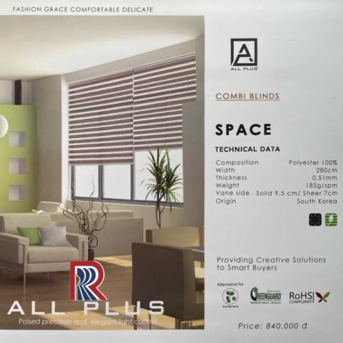 Rèm Cầu Vồng Allplus Space