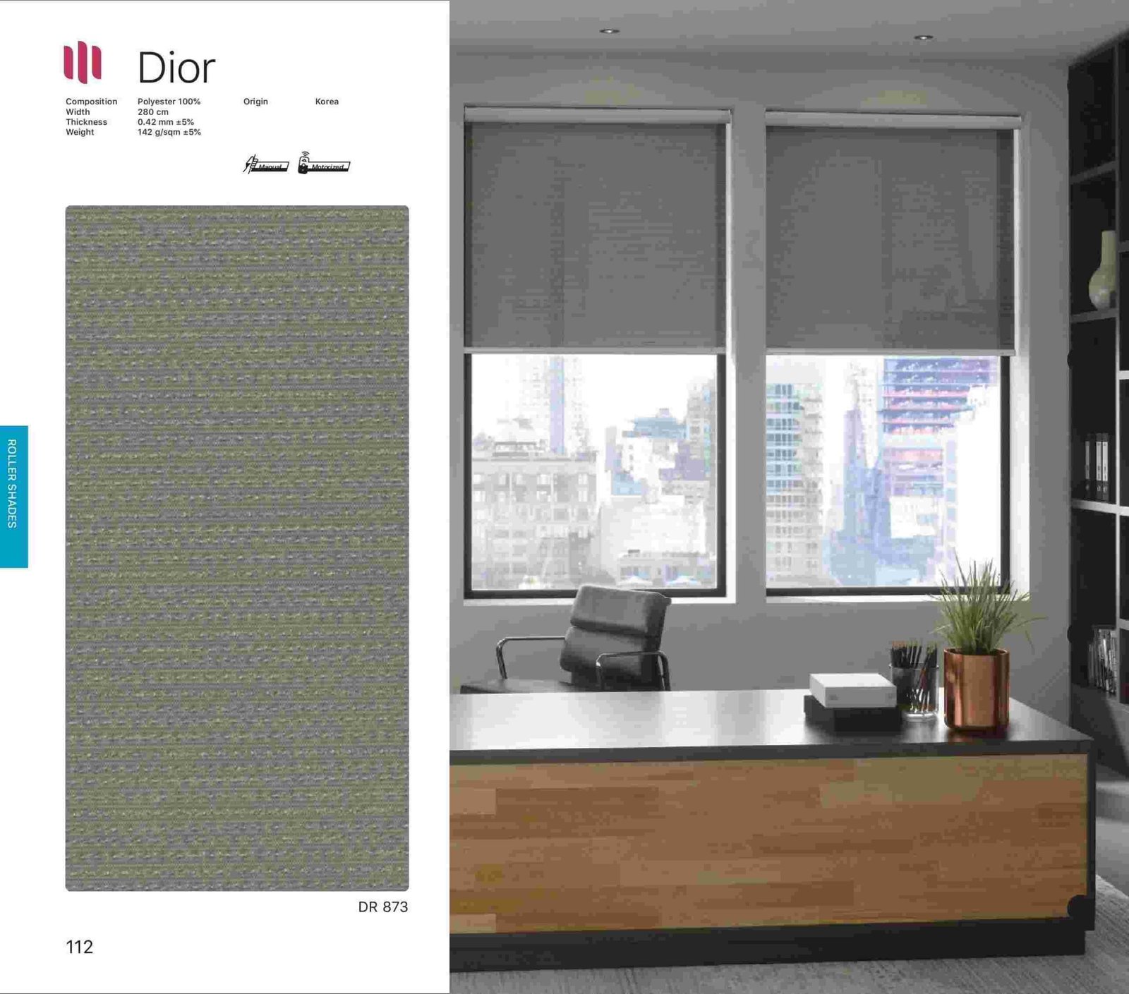 Hình ảnh Rèm Cuốn Modero Dior