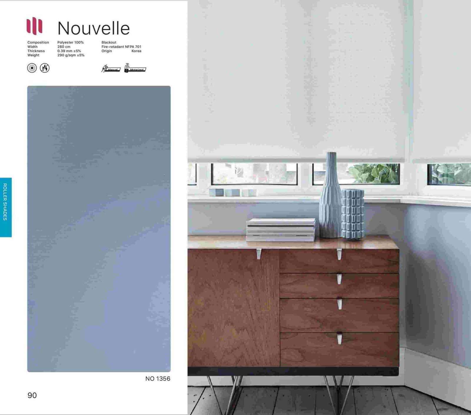 Hình ảnh Rèm Cuốn Modero Nouvelle