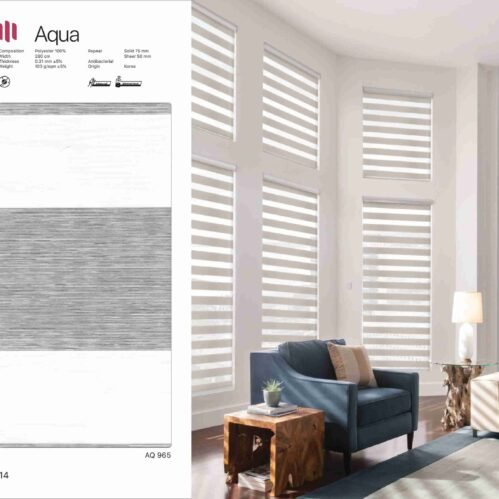 Hình Ảnh Rèm Cầu Vồng Modero Aqua