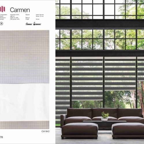Hình Ảnh Rèm Cầu Vồng Modero Carmen