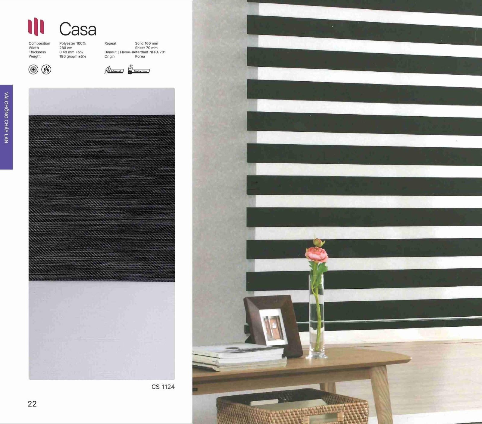 Hình Ảnh Rèm Cầu Vồng Modero Casa
