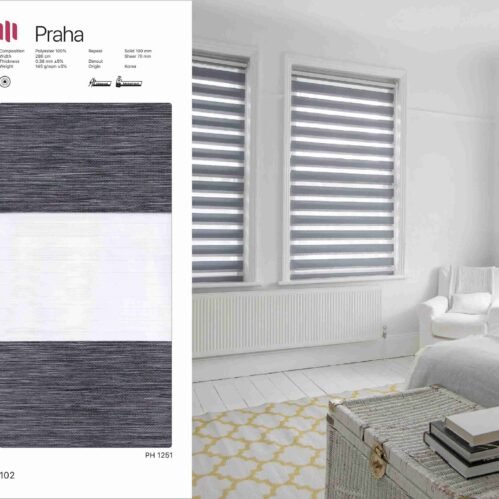 Hình Ảnh Rèm Cầu Vồng Modero Praha